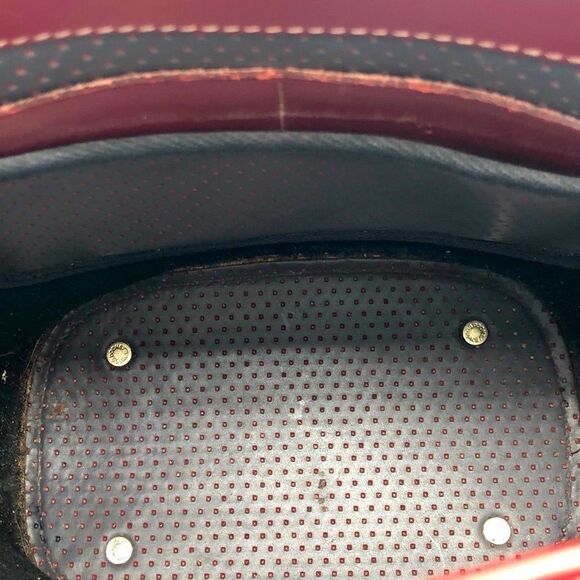 Perforated Leather Bucket Bag - Picture 11 of 12